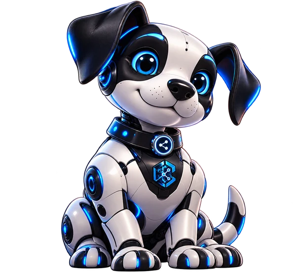 Link, chien robot chargé des intégrations